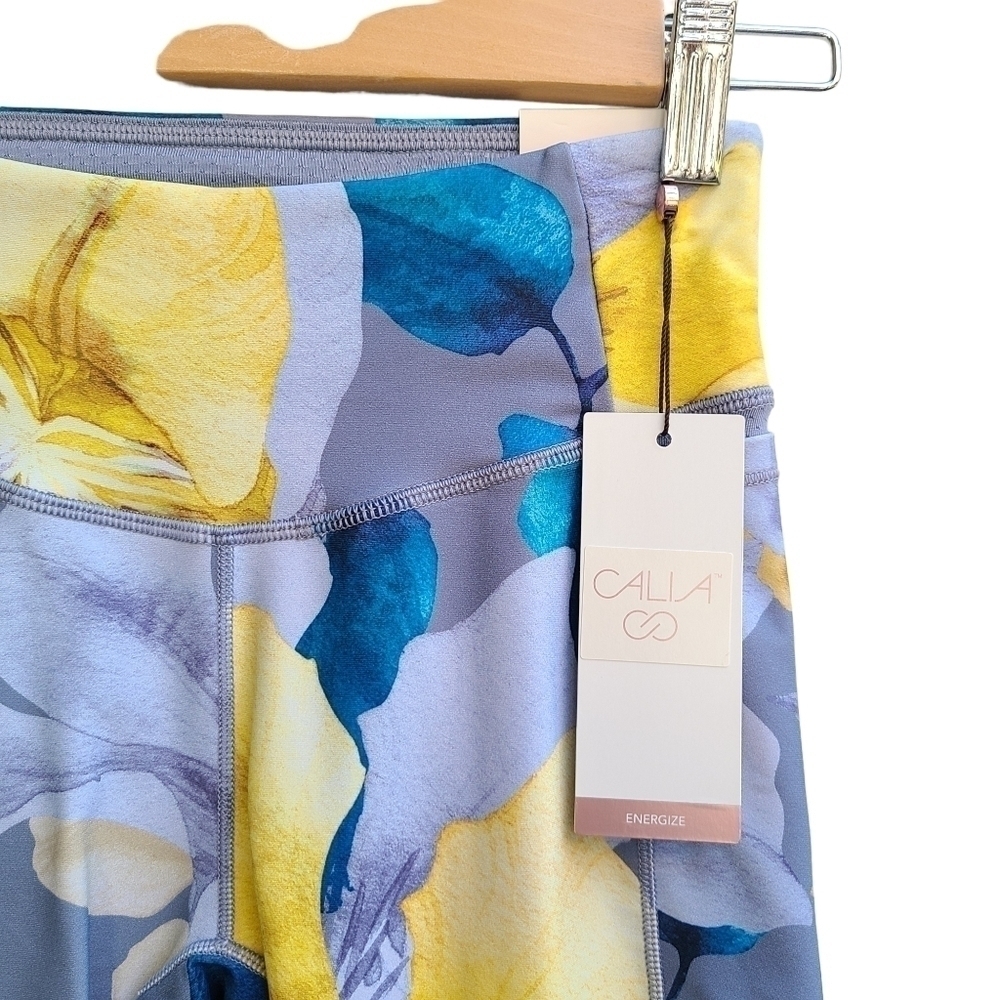 Calia Energize 7/8 Floral Leggings, Size XS - Picture 3 of 14